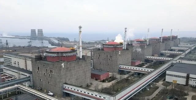 乌克兰境内最大的扎波罗热核电厂