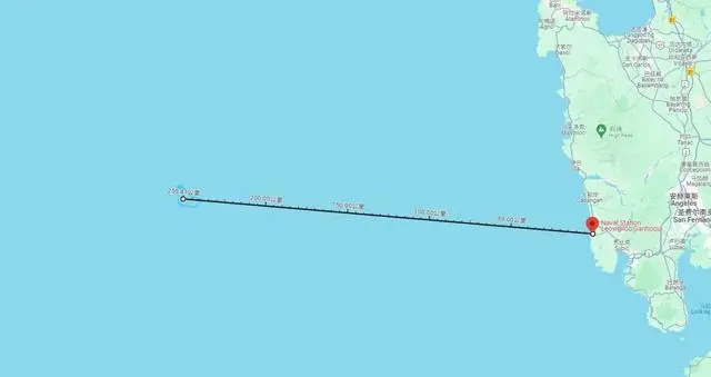 菲军基地与黄岩岛距离，差不多250公里