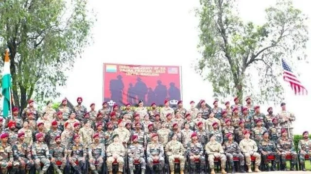 8月，印美“霹雳2022”联合作战演习在喜马偕尔邦巴克洛的特种部队训练学校开始