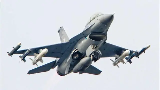 ▲F-16+空射“鱼叉”