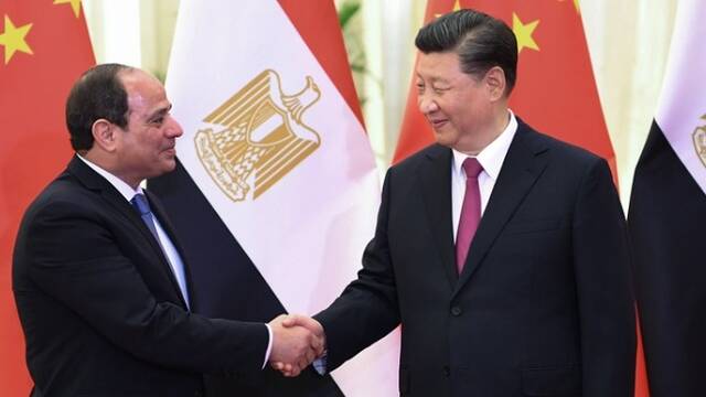 习近平会见埃及总统塞西