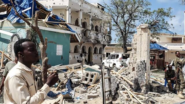 索马里酒店遭恐袭 2名中国公民受伤