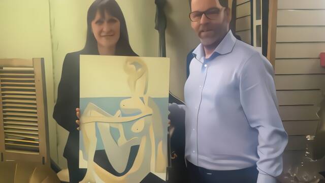 2千元"假画" 竟是毕加索真迹 价值660万