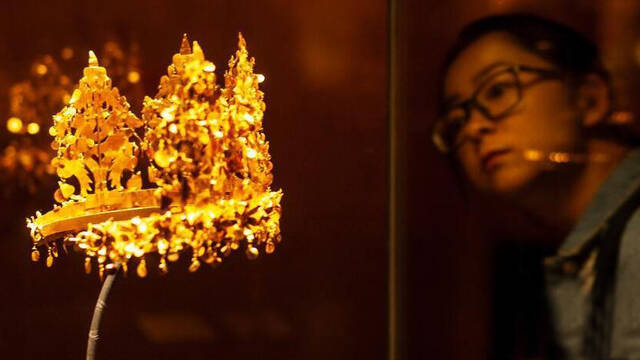 阿富汗国宝在清华大学展出