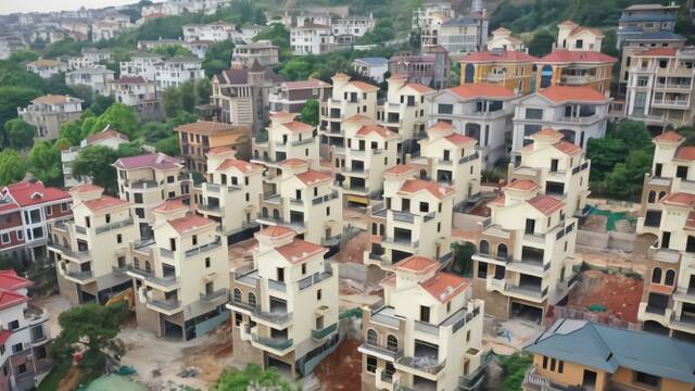 数百豪宅成烂尾 每栋市值数千万