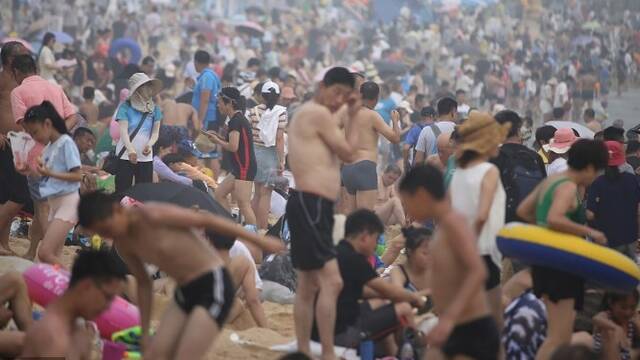 一起来海边“下饺子”