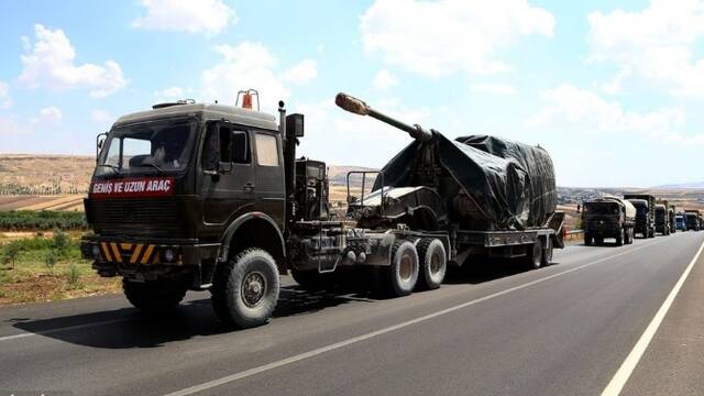 土耳其向土叙边境增加军事部署