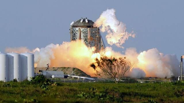 “星际飞船”测试时出意外