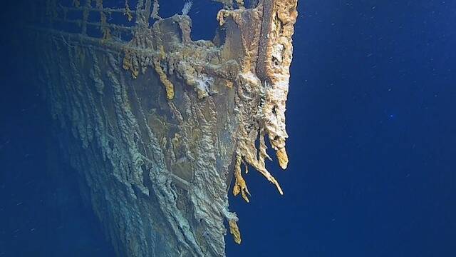 泰坦尼克号最新画面 2030年或完全消失