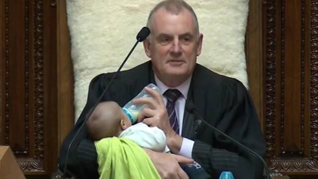 新西兰众议院辩论会现场