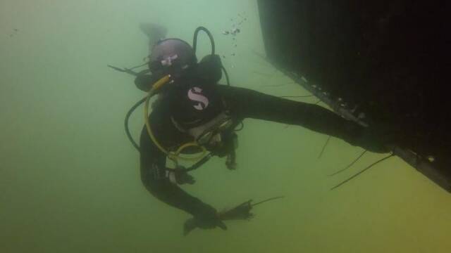 "定远舰"舰体已所剩不多