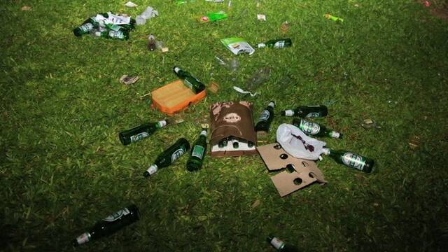 海南三亚：中秋夜过后