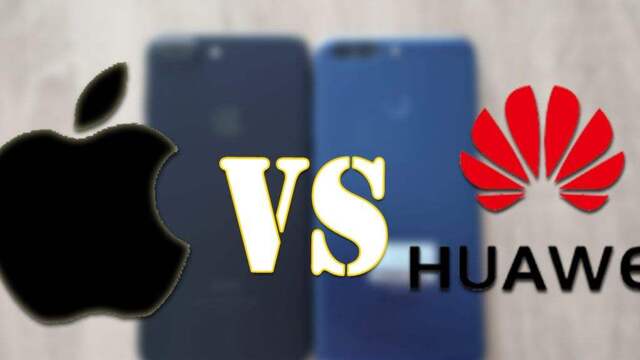 苹果向左 华为向右