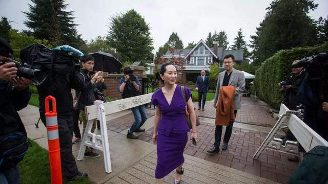 孟晚舟露面，祝福祖国