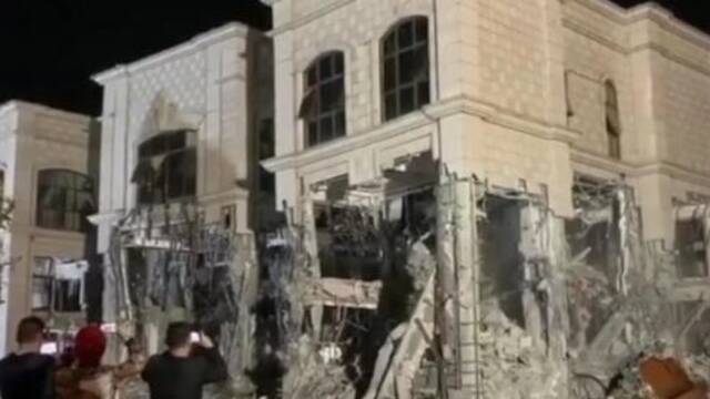 江苏：1.3亿豪宅被拆除现场