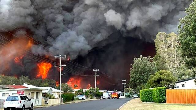 澳大利亚森林大火肆虐不止