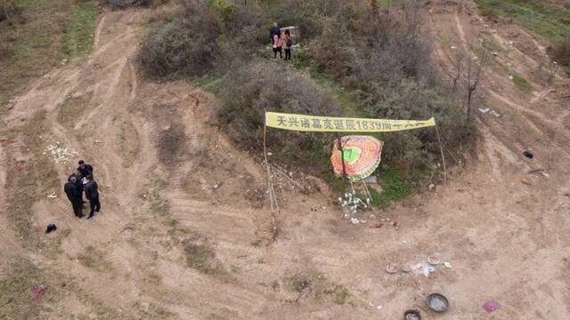 “诸葛亮诞辰1839周年大典”活动现场