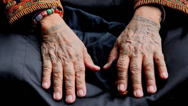 神秘的台湾少数民族 手纹记录家族“密码”