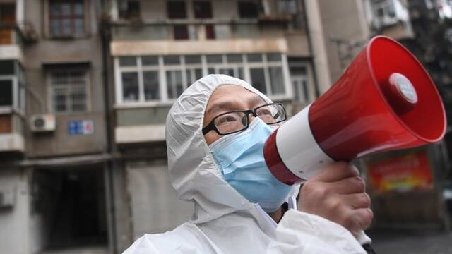 武汉：网格化排查新冠肺炎患者等“四类”人员
