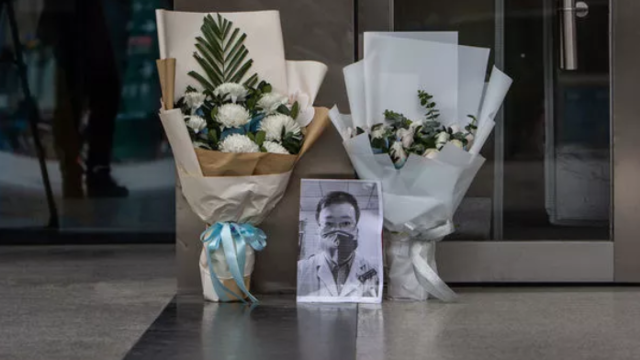 送别李文亮医生