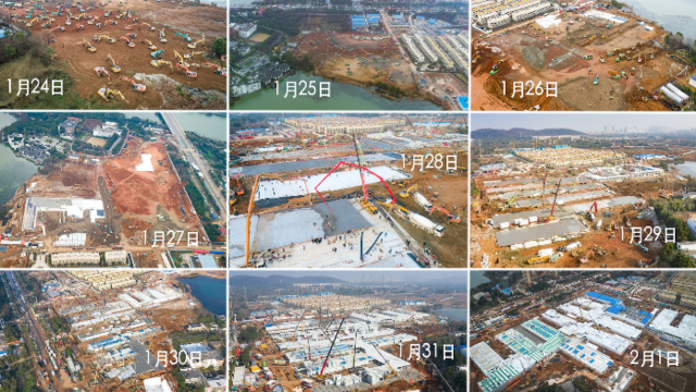 火神山医院10天落成记