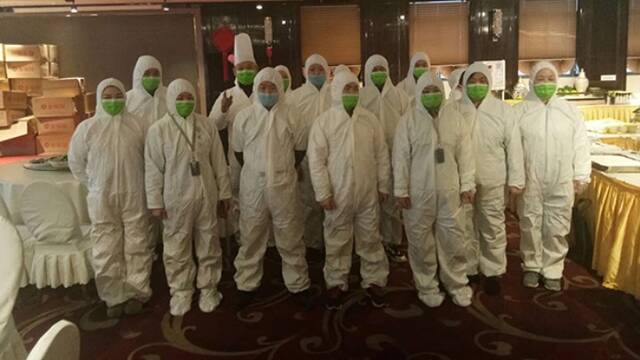 武汉酒店老板为援汉医护提供免费吃住