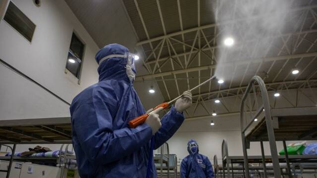 “休舱”后的方舱医院 