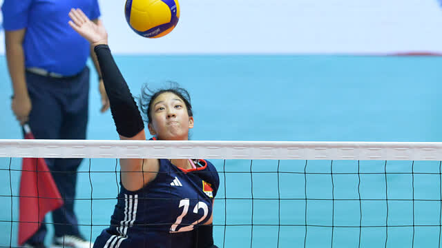 排球——中国队夺得U18女排亚锦赛冠军