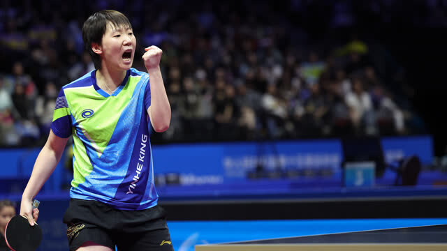 全运会｜乒乓球——女子单打金牌赛：黑龙江队选手王曼昱夺冠