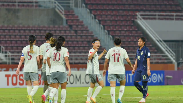 足球——U20女足亚洲杯：中国队胜泰国队