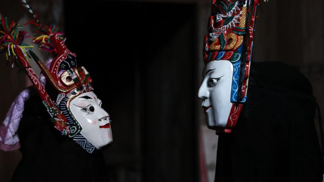 图片故事丨安顺地戏传人的“多面人生”