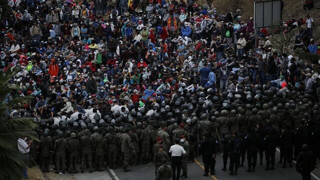 洪都拉斯难民潮接踵而来 危地马拉严格管控防疫