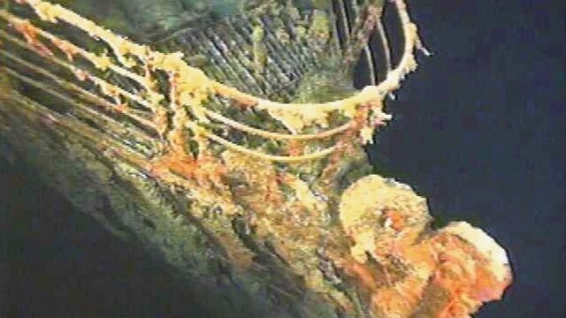 泰坦尼克号正在消失