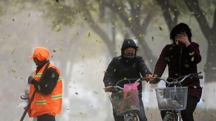 山西发布大风蓝色预警