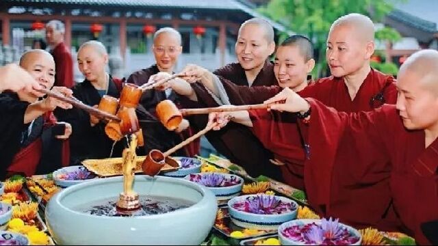 庄严殊胜！直击33座寺院浴佛现场