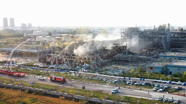 山东高密化工厂爆炸事故致5人死亡6人失联