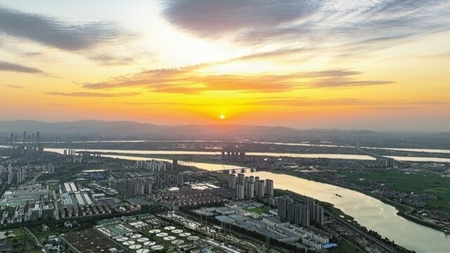 绚丽晚霞