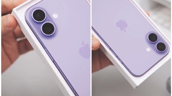 果粉一眼认出是新款！iPhone 17机模紫色开箱上手