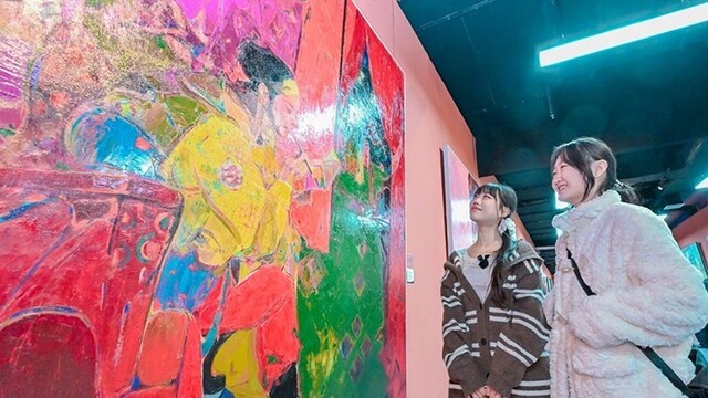 中国油画精品亮相兰州　艺术盛宴带你领略西部风情