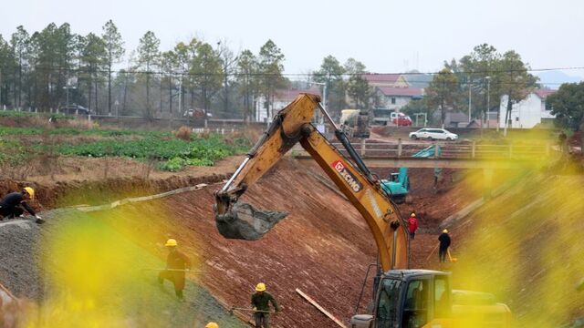 冬修水利建设正酣