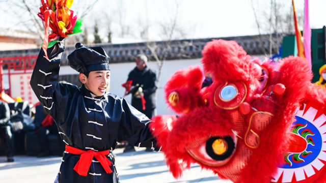 社火开练迎马年　祖孙同台续传承