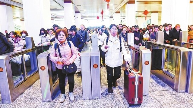 春运开启