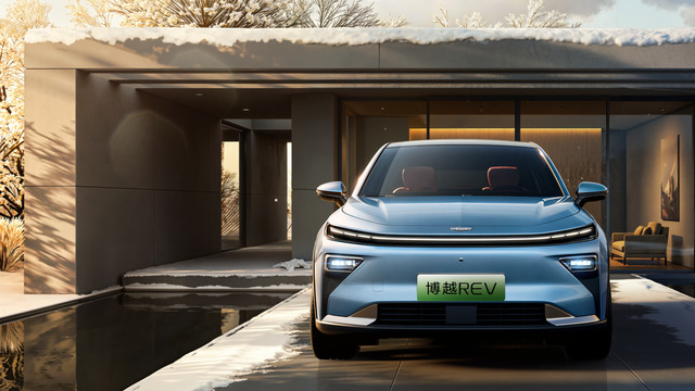吉利中国星首款增程博越REV首曝，纯电续航375km