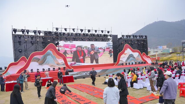 两岸同胞共聚广东云浮 借“楹联诗书”同庆新春