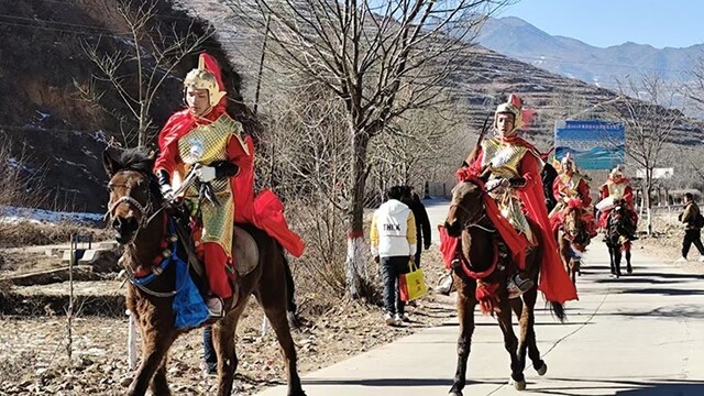 社火探路使者炸街　“遗”起感受汉唐速度与激情