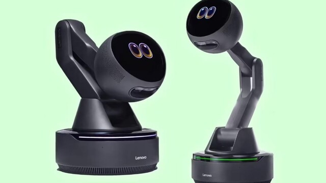 联想MWC 2026展示AI伴侣产品：一双“大眼睛”能投影，还可扫描文档并转成PPT