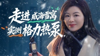 雪窝子的暖意——60台格力热泵的极限大考