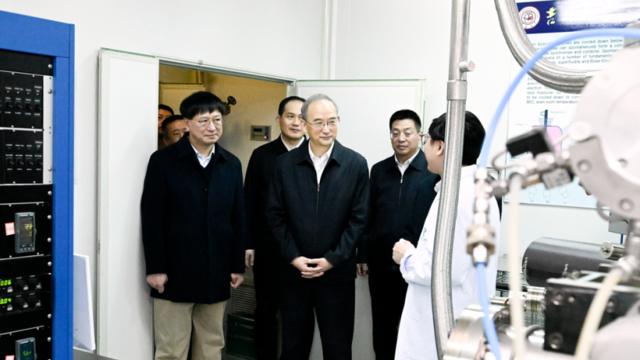 黄强到吉林大学调研