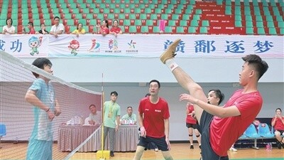 省运会毽球赛在上栗收官