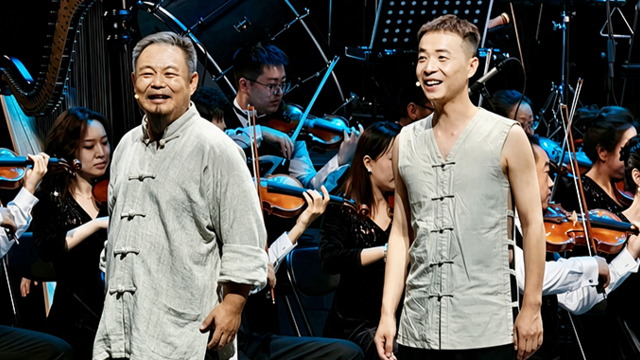 交响组曲《山河行》兰州首演　爷孙对话讲述陇原故事